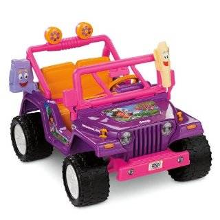 Power Wheels Barbie Jammin Jeep Wrangler Toys & Games