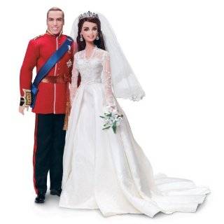 Barbie William and Catherine (Kate Middleton) Royal Wedding Collector 
