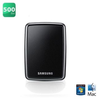 Samsung HX MT050DA/G22 500 Go Noir   Achat / Vente DISQUE DUR EXTERNE