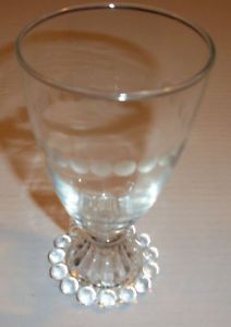 Vintage Anchor Hocking Boopie Berwick Pattern Glass Etched Dot 5 1 2"