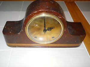 Antique Seth Thomas Wooden Mantle 8 Day Clock with A200 Movements and Pendulum