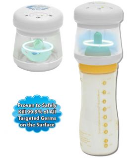 Zadro Baby Feeding Bottle Nipple Pacifier UV Ultraviolet Sanitizer New