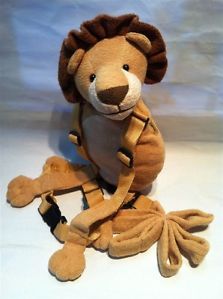 Baby Kid Child Toddler 2 in 1 Safety Harness Reins Lion Backpack