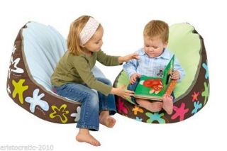 Blue Baby Bean Bag Kids Chair Bed Rocker Todlers Lovely Beanbag Chair Bouncer 5