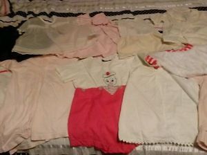 Vintage Doll Infant Baby Clothes Lot