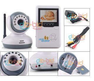 2 4G Wireless Digital Camera Voice Control 2 4" LCD Baby Monitor Night Version