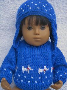 Sasha Baby Dolls Clothes Hand Knitted Sweater