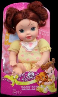 New Disney Princess Baby Belle Plush Doll Toy Beauty