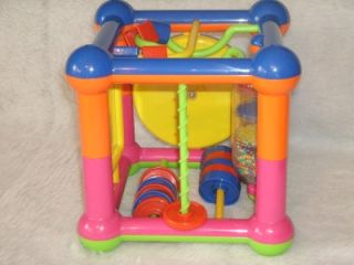 Fantastic Infantino Baby Play and Learn Activity Cube Great for Motor Skills