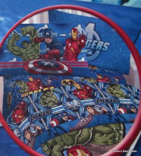 Super Heroes Marvel Avengers Boys Hulk Twin Comforter Sheets Wall Stickers Throw