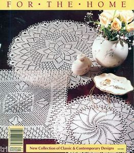 Knitting Crochet Patterns Knitted Lace Doilies Bedspreads Afghans
