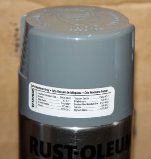 6 Cans Rust Oleum High Performance Enamel Spray Paint
