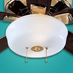 Hunter 10" Opal Glass Ceiling Fan Light Kit 22498 New