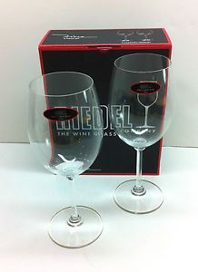 Riedel Wine Cabernet Merlot Stemware Glasses 2 Pack Non Lead Crystal Glass NIB