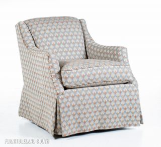 Huntington House Furniture Upholstered Swivel Glider Chair