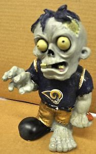 St Louis Rams Zombie Decorative Garden Gnome Figure Statue New NFL