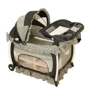 Graco Pack 'N Play Baby Playard Suite Solutions w Conopy Birkshire 9A00BKR