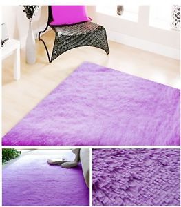 Soft Fluffy Plush Area Rug Dining Room Carpet Comfy Bedroom Floor Mat Bath Rug