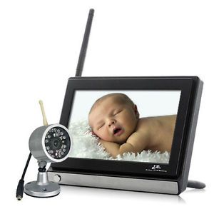 Baby Monitor "Monitor Buddy" Wireless 7 inch Widescreen LCD Night Vision Camera