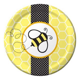 Buzz Bumble Bee 7" Cake Dessert Plates Birthday Party Baby Shower 8