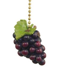 Tuscany Grapes Wine Lover Kitchen Fan Light Pull