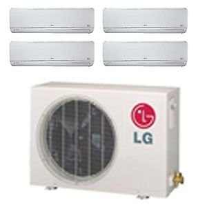 LG 36 000 BTU Quad Zone Mini Split Heat Pump and Air Conditioner LMU369HV