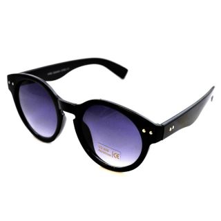 Vintage 50s Style Black Round James Dean Preppy Sunglasses BNWT New