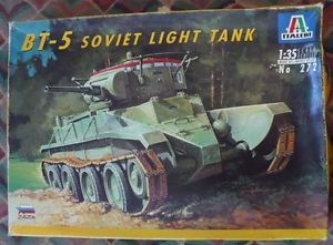 Italeri 272 BT 5 Soviet Light Tank 1 35 Model Alhambra BT 5 Detail Kit