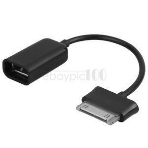 30 Pin to Female USB Host OTG Cable Adapter for Samsung Galaxy Tab 10 1 P7100