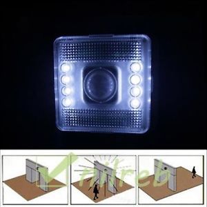 8 LED Battery Operated Motion Sensor Home Indoor Lighting Light Lamp