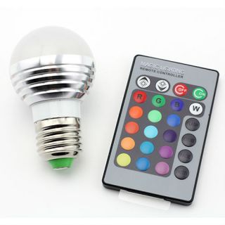 Supernight™ E273W RGB LED Light Bulb Lamp Lighting Multi Color Changing Dimmable