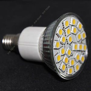 E14 24 SMD 5050 LED Spot Light Lamp Warm White 220V JM4