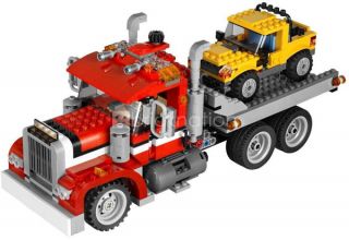 Lego 7347 Creator Highway Pickup Rescue Truck 3in1 Crane Truck Sports Car New 5702014840027