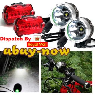 1800 Lumen CREE XML T6 LED Bike Bicycle Sport Light Headlight Headlamp Torch