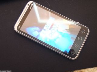 HTC EVO 3D 1GB White Sprint Custom ROM Clean ROM as Is