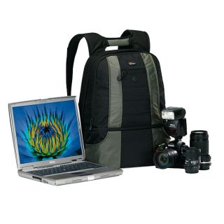 Lowepro Compudaypack Gray 17" SLR Laptop Backpack Bag