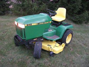 HD John Deere 245 Lawn and Garden Tractor Riding Mower