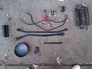 8W05 Assorted Tractor Parts Off Simplicity Broadmoor 16 Lawn Mower Sold as Is