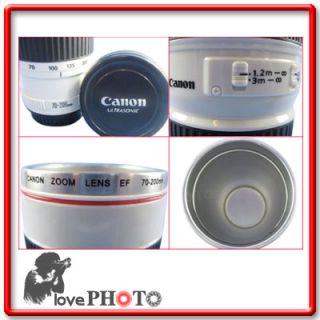 Camera Lens Stainless Steel Coffee Mug