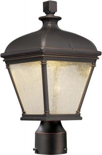 Minka Lavery Outdoor 72396 143C Lauriston Manor Outdoor Post Light LED Bronze