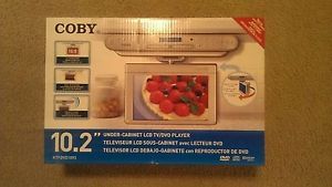 Coby 10 2'' Under Cabinet LCD TV DVD Player 16 9 Resolution