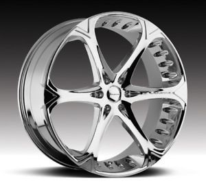 26" inch Giovanna Dalar Wheels Cadillac Escalade