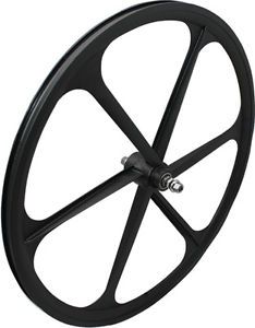 Black 26" Mag Front Fixed Gear Fixie Trick Wheel Alloy Bike Bicycle Rim 26 Inch