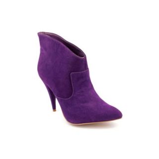 Steve Madden Kinx Womens Size 8 5 Purple Nubuck Leather Fashion Ankle Boots