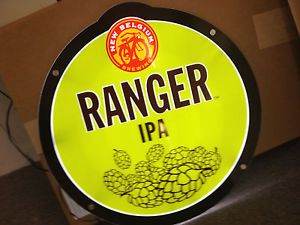 New Belgium Brewing Ranger IPA LED Panel Light Bar Sign Fat Tire Zeon Neon Sign