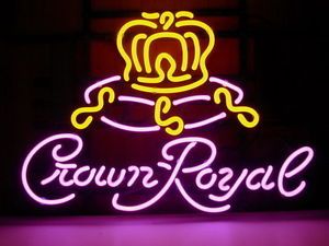 New Crown Royal Whisky Vintage Neon Light Sign Pub Bar Man Cave Sign Gifts V13