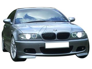 BMW E46 2D Coupe Facelift Matte Black Front Kidney Grills Grille 325CI 330CI ●