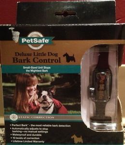 PetSafe Deluxe Little Dog Bark Control Collar for Small Dogs Pbcoo 10782 New
