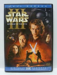 Star Wars Episode III Revenge of The Sith 2 DVD Fullscreen Set Darth Vader 024543212768