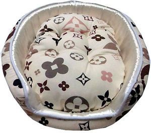 Lovely Cream Dog Beds Mat Crate Pets Dog Cat Large